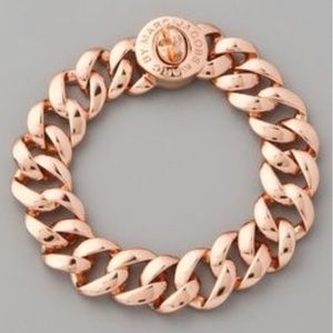 Marc Jacobs Rose Gold Chunky Chain Bracelet